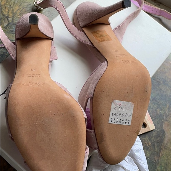 - YSL yves saint laurent ankle strap heels ROSE Shoe - Picture 6 of 17